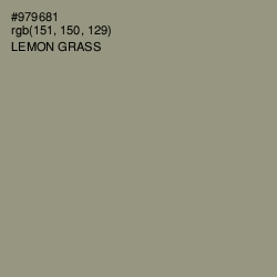 #979681 - Lemon Grass Color Image
